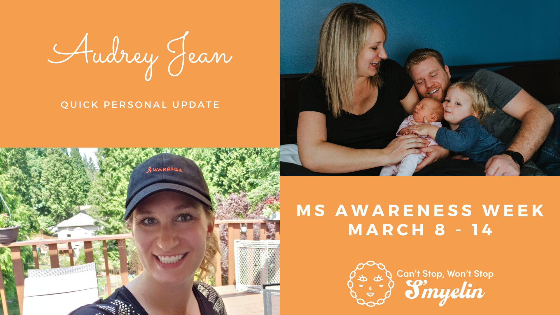 Quick Update & MS Awareness Week